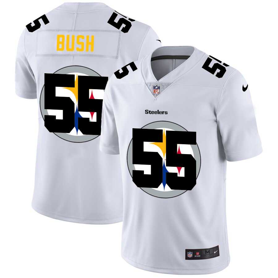 Nike Steelers 55 Devin Bush White Shadow Logo Limited Jersey Yhua,We sell and wholesale Nike Steelers 55 Devin Bush White Shadow Logo Limited Jersey Yhua on line form chian!
